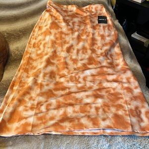 Forever 21 Maxi side-zip skirt